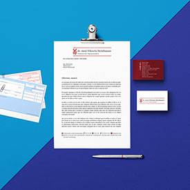 I am CRISM | Briefpapier und Visitenkarten Design für Dr. Viktoria Steinhauser