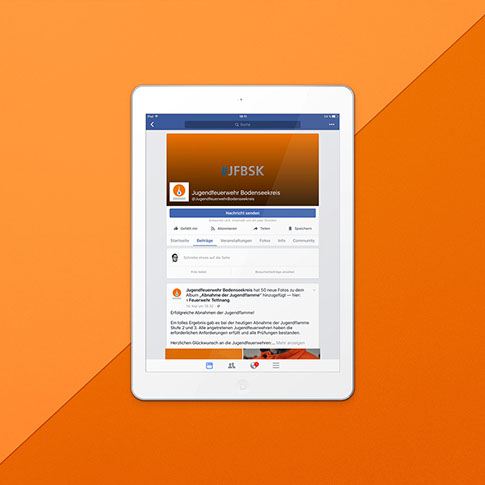 I am CRISM | Facebook Auftritt für die Jugendfeuerwehr Bodenseekreis #JFBSK