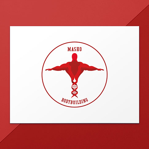 I am CRISM | Logo Design für Masho Bodybuilding